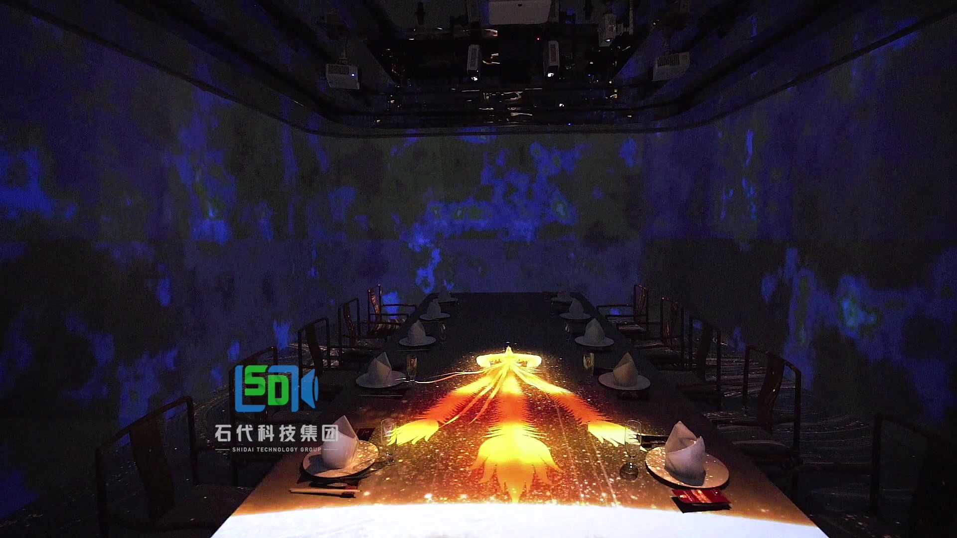 石代5D光影餐厅：一键切换主题场景，打造沉浸式用餐空间(图1)
